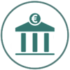 Haus mit Euro Symbol