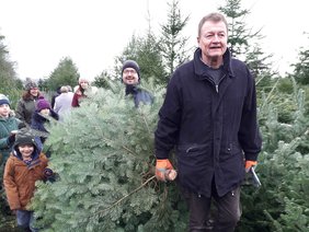 Event Christbaumsägen